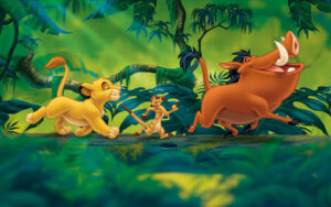 Lion King: Simba, Timon, and Pumbaa